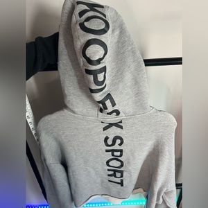 The Kooples Cropped Hoodie